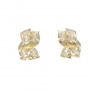 K18YG Diamond earrings 1.26CT