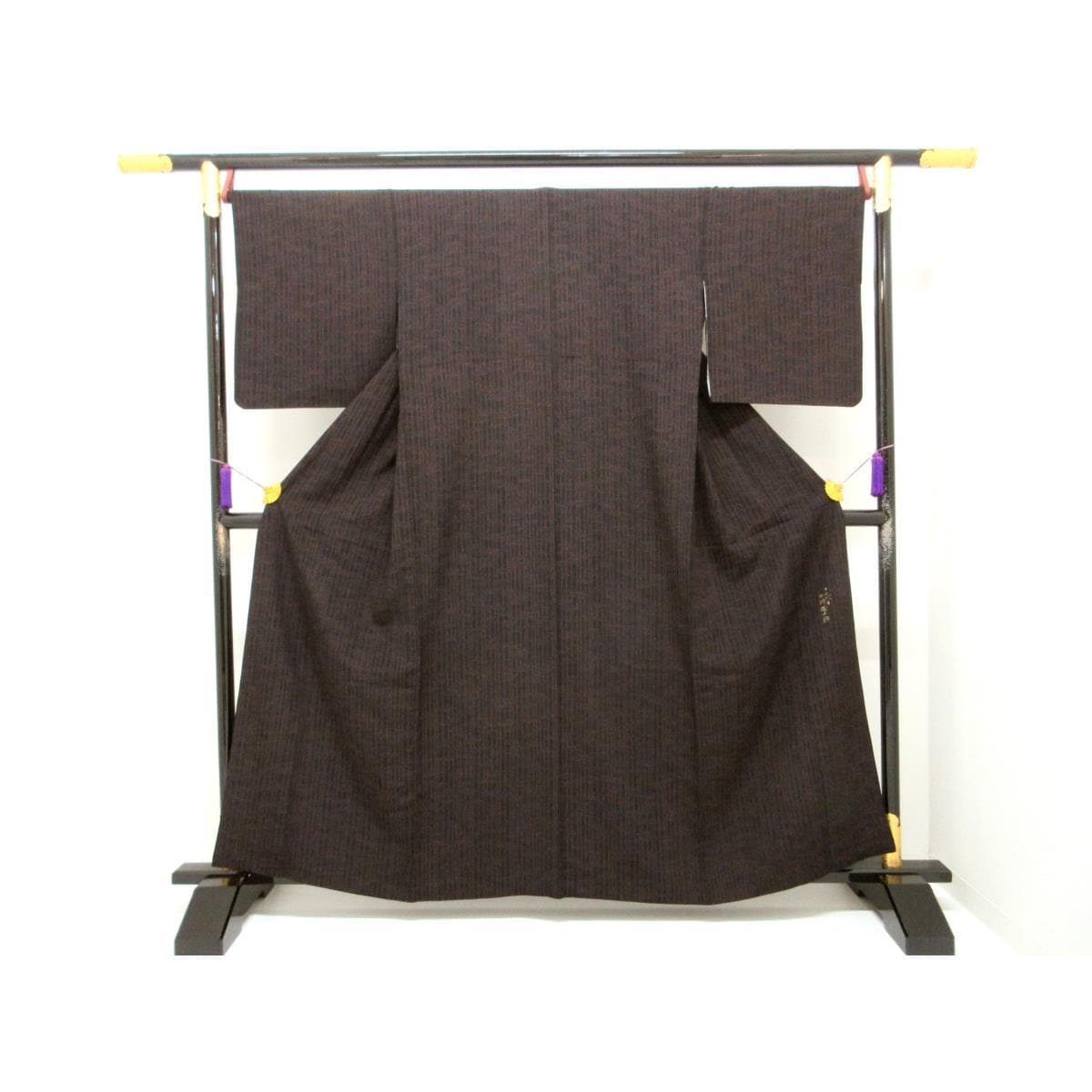 小紋　十二代目市川團十郎監修　身丈Ｓ寸　身幅２Ｌ寸