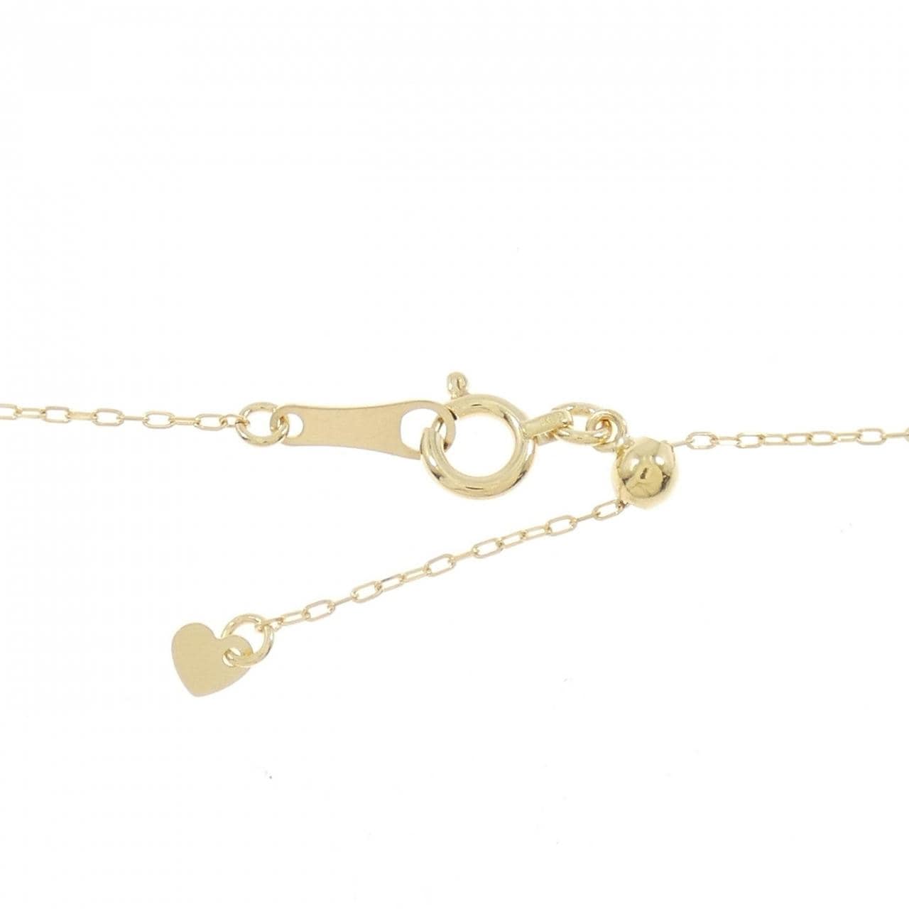 K18YG ダイヤモンド ネックレス 0.06CT