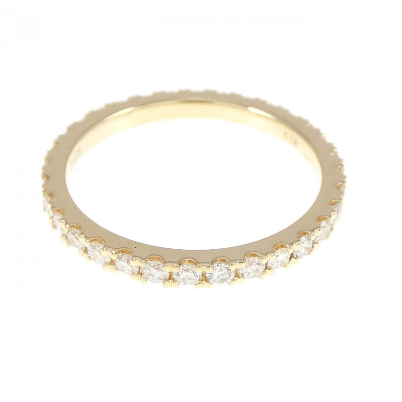 [Remake] K18YG Full Eternity Diamond Ring 0.473CT