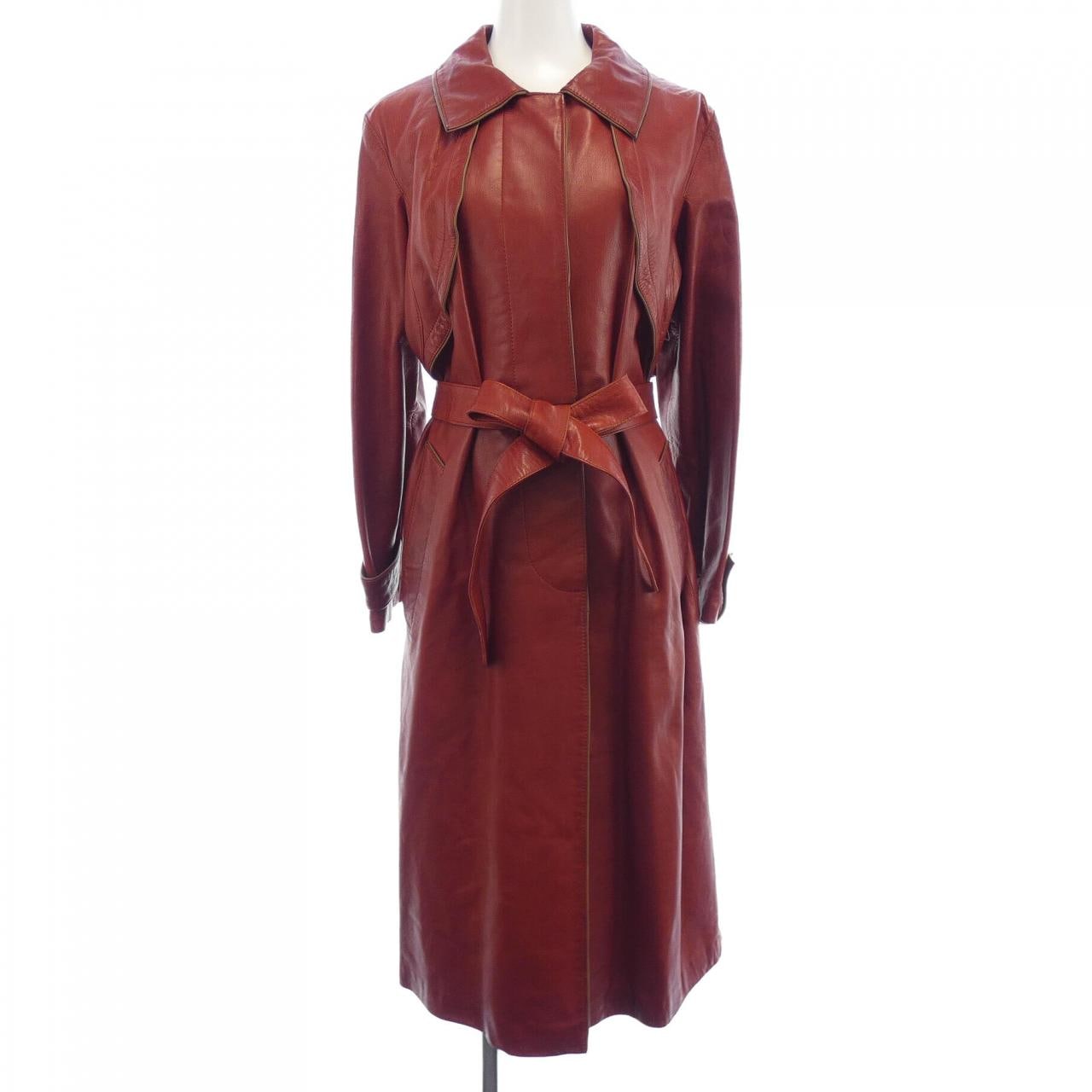 【ヴィンテージ】セリーヌ CELINE レザーコート