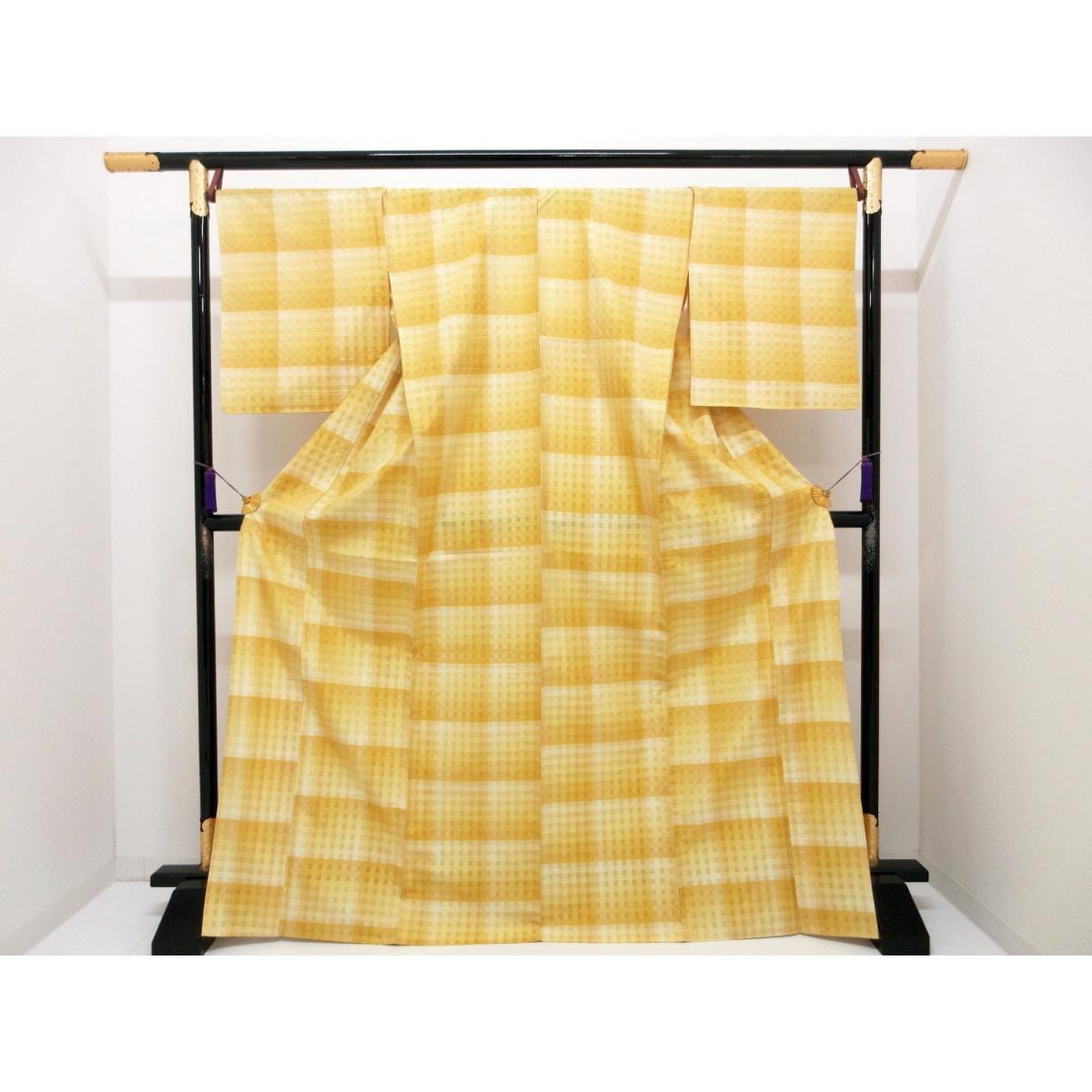 単衣　和宇慶むつみ　花倉織【首里織】