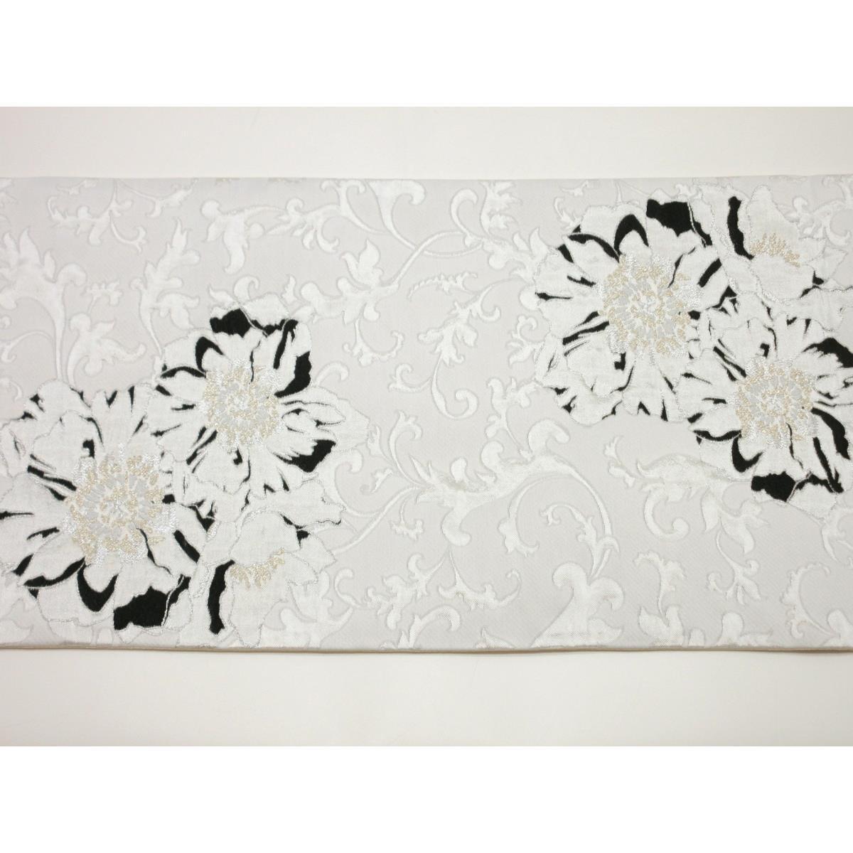 【新品】袋帯　全通柄　芯なし仕立