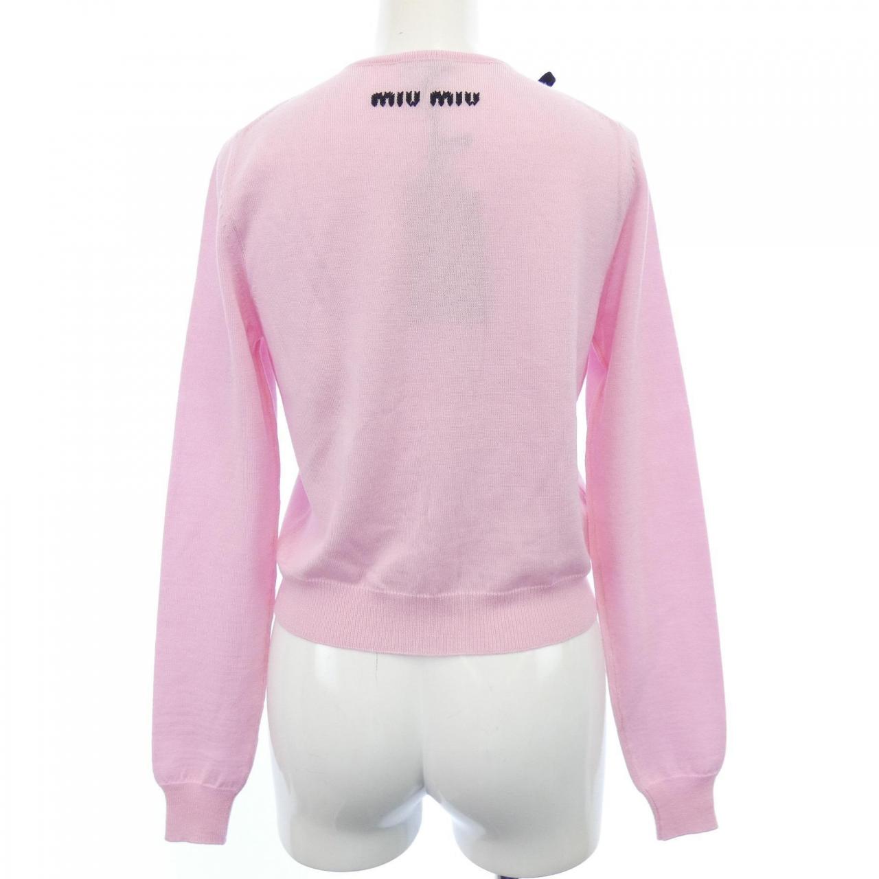 ミュウミュウ MIU MIU MMF105 1KRG カーディガン