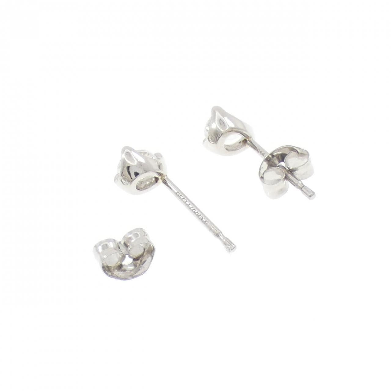 PT900/PT950 ダイヤモンド ピアス 0.36CT
