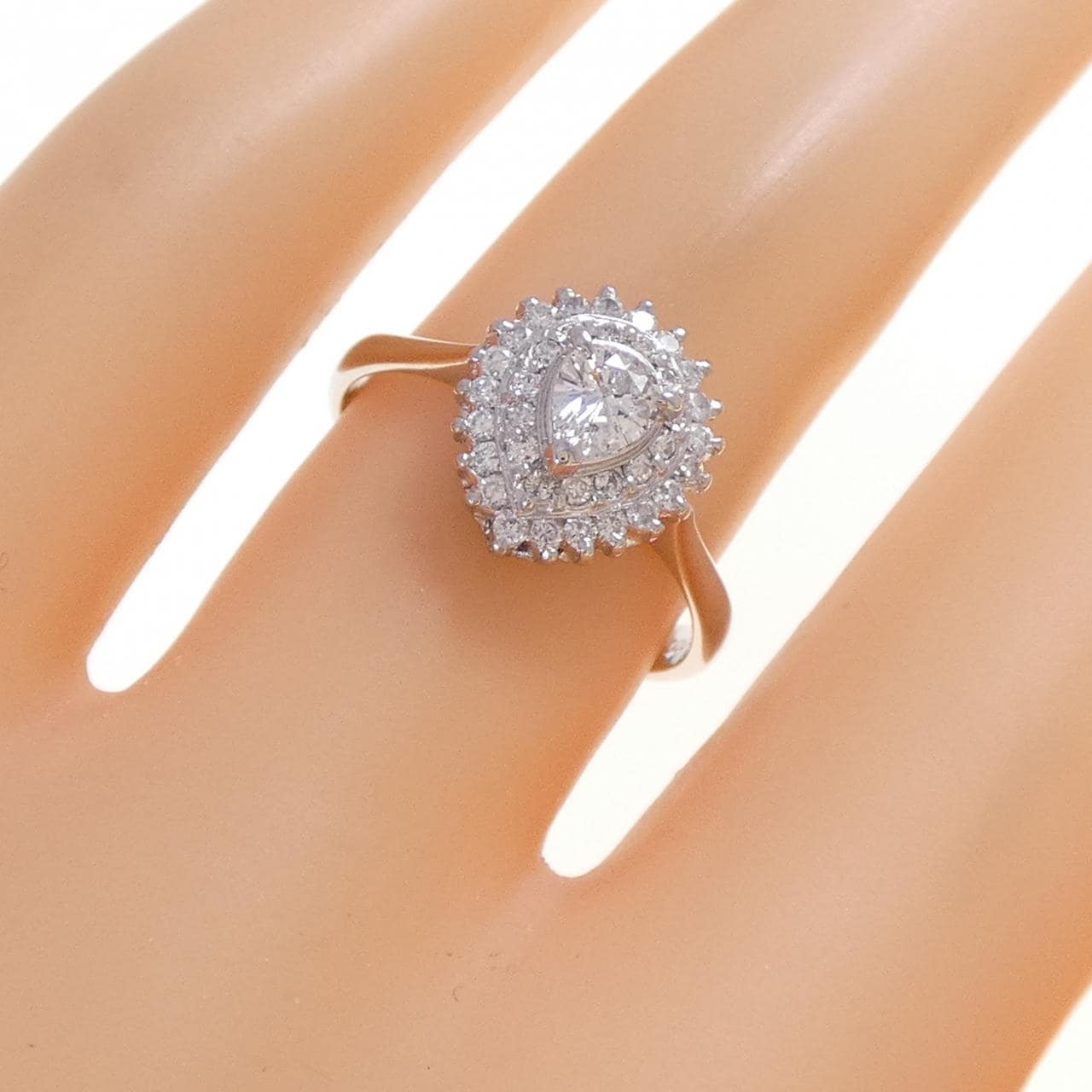 PT900 Diamond Ring 0.45CT