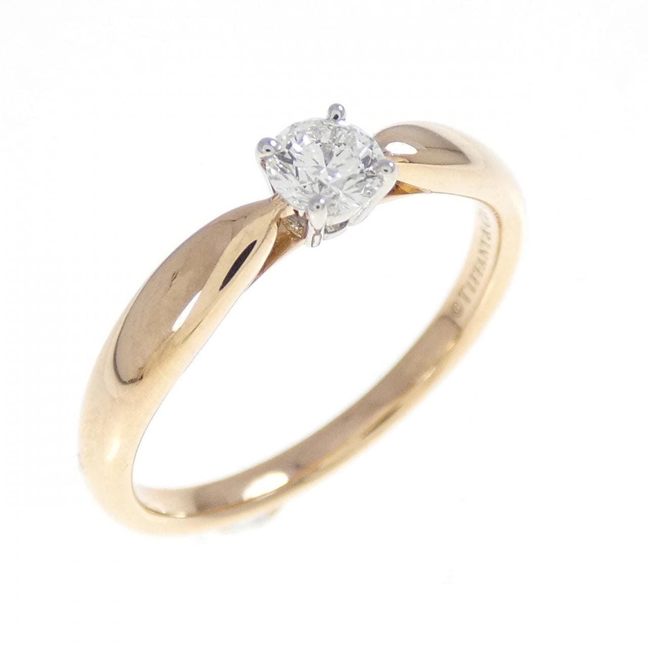 ティファニー ハーモニー リング 0.20CT H VS1 3EXT