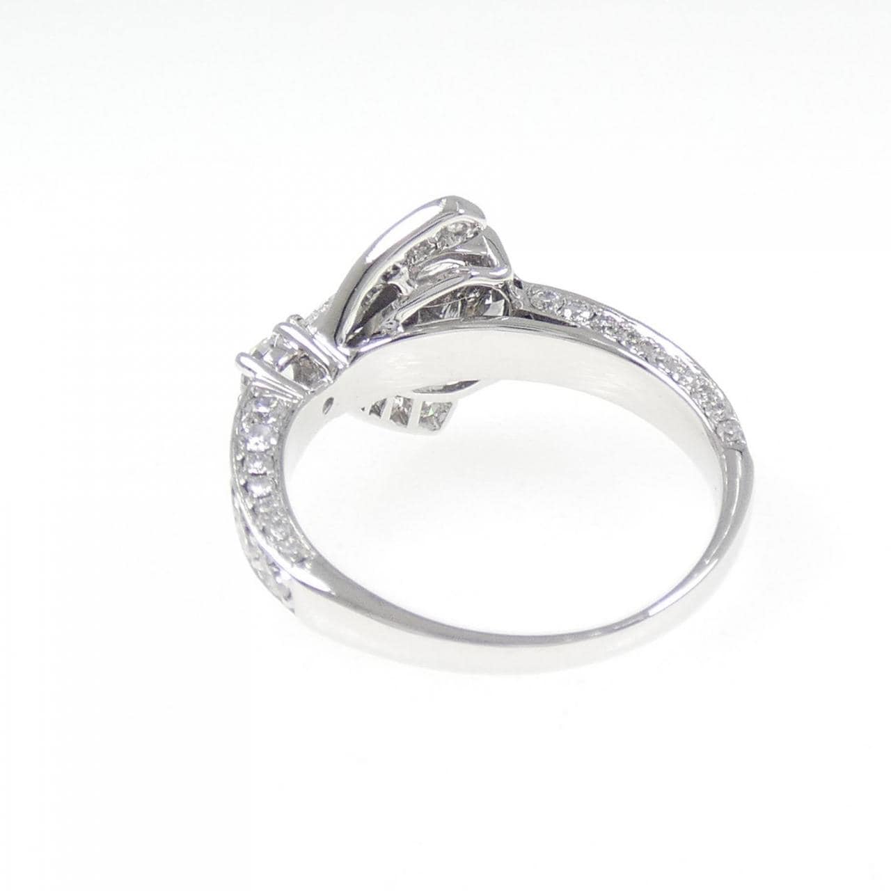 750WG ダイヤモンド リング 1.70CT