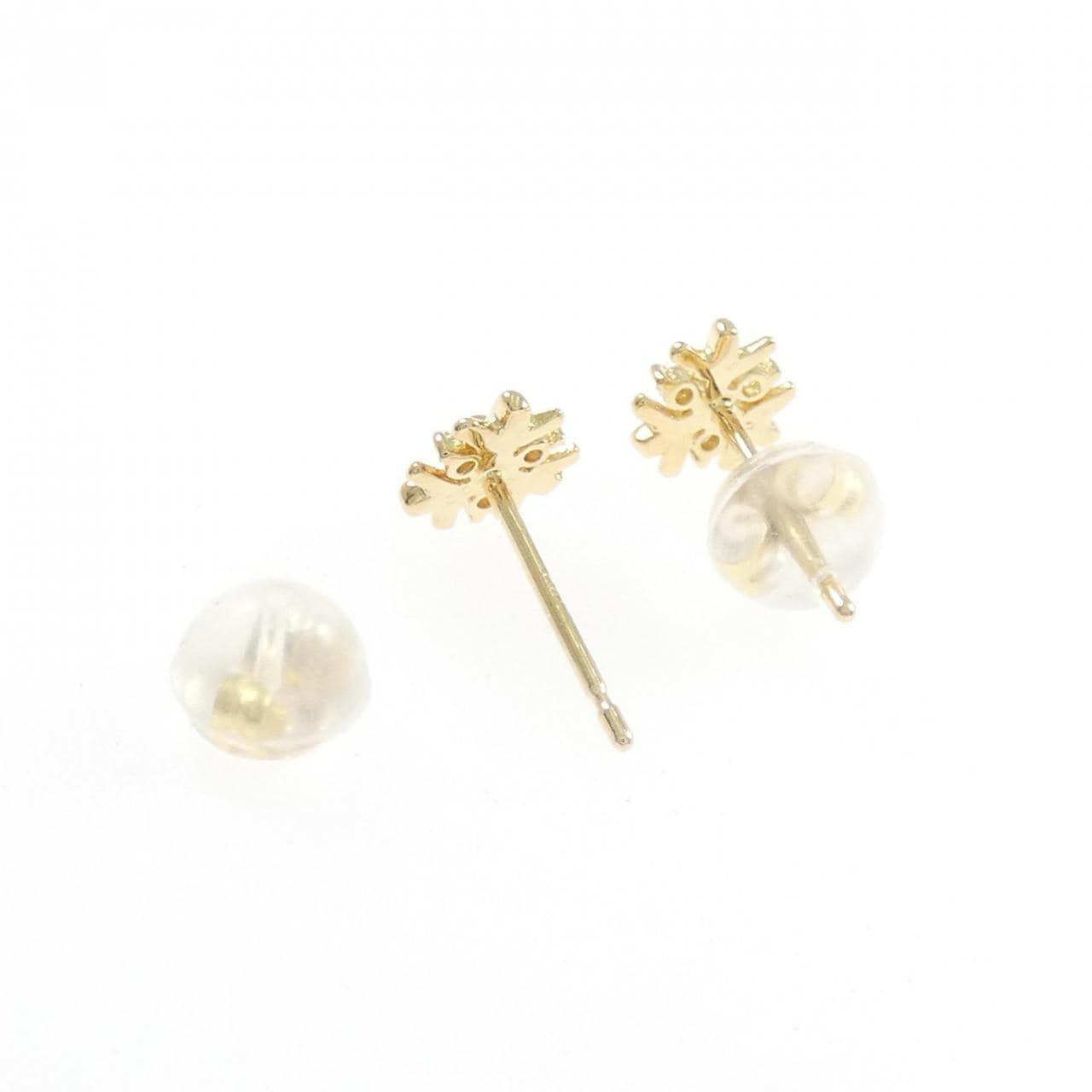 K18YG ダイヤモンド ピアス 0.4CT