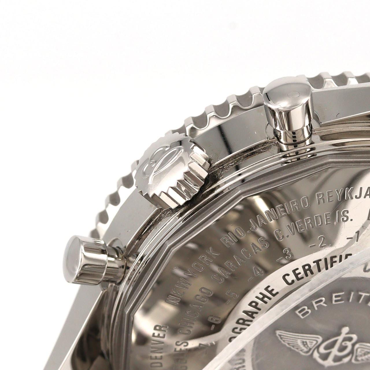 ブライトリング ナビタイマークロノグラフGMT46 A24322/A242B-2NP SS 自動巻