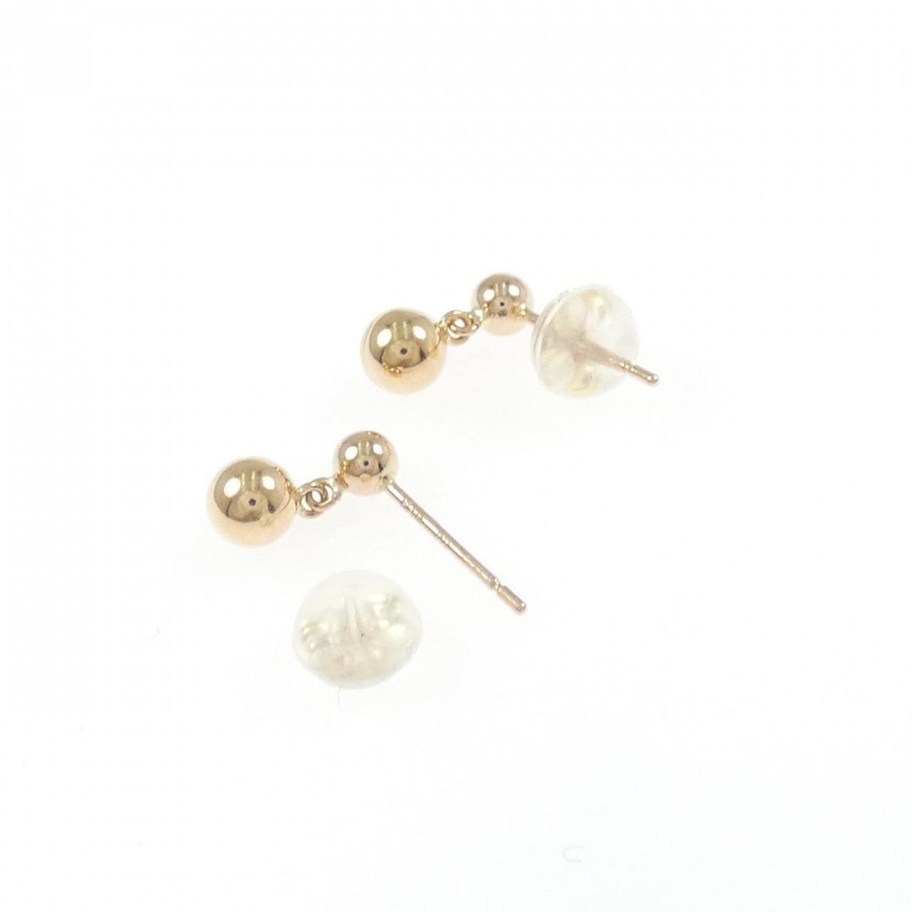 K18YG ダイヤモンド ピアス 0.04CT