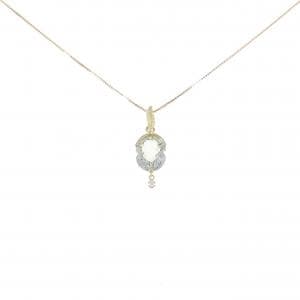 K18YG クオーツ ネックレス 3.26CT