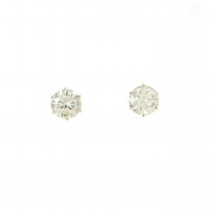 K18YG ダイヤモンド ピアス 1.90CT