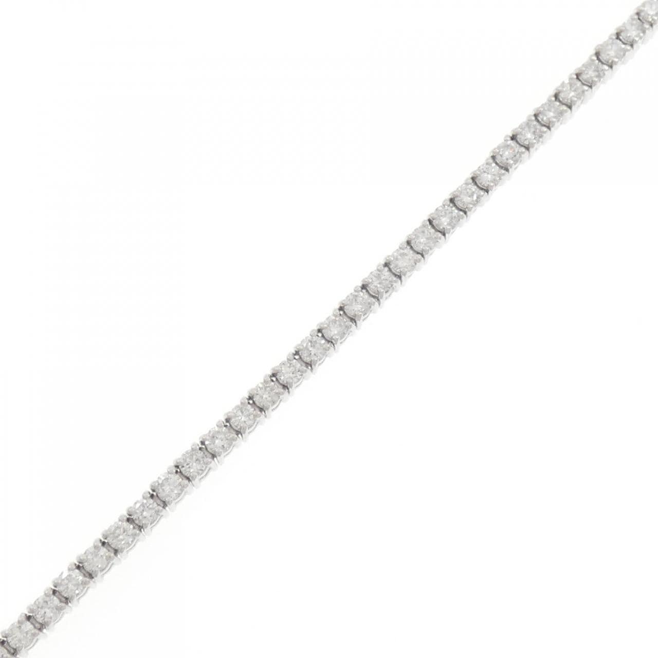 K18WG ダイヤモンド ブレスレット 2.33CT