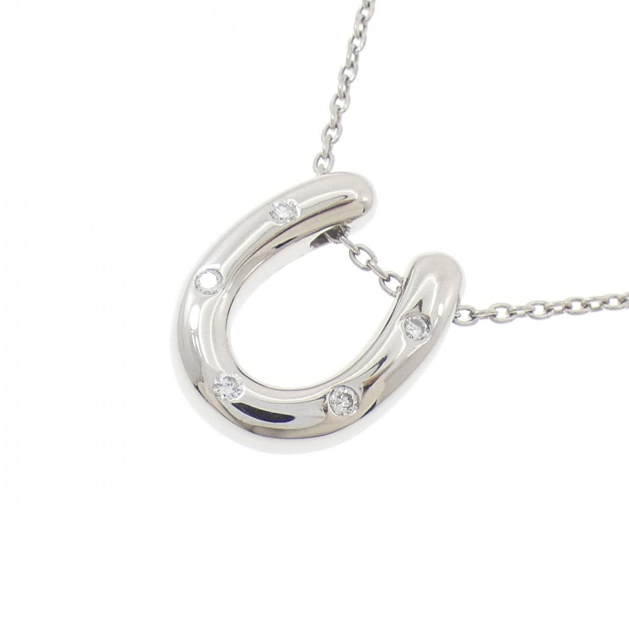 PT900/PT850 马蹄形钻石项链 0.02克拉
