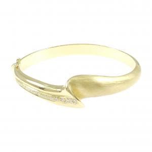 750YG ダイヤモンド バングル 0.37CT