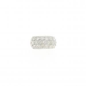K18WG ダイヤモンド イヤーカフ 0.50CT 片耳