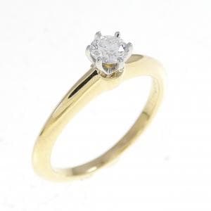 ティファニー クラシックソリティア リング 0.18CT