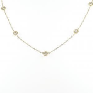 K18YG ダイヤモンド ネックレス 0.50CT