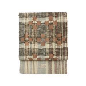 名古屋帯　【渡文】紬織