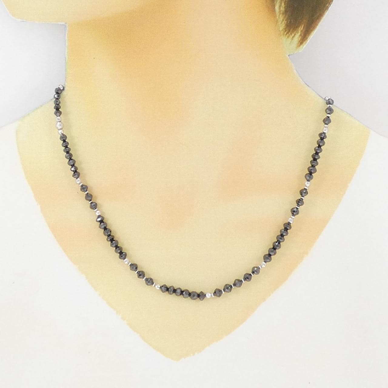 K18WG ダイヤモンド ネックレス 32.55CT