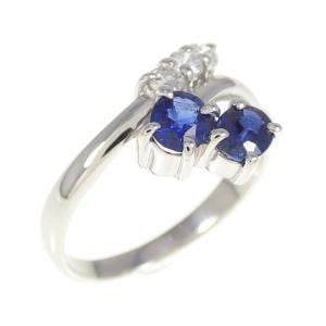 PT900 サファイヤ リング 0.60CT