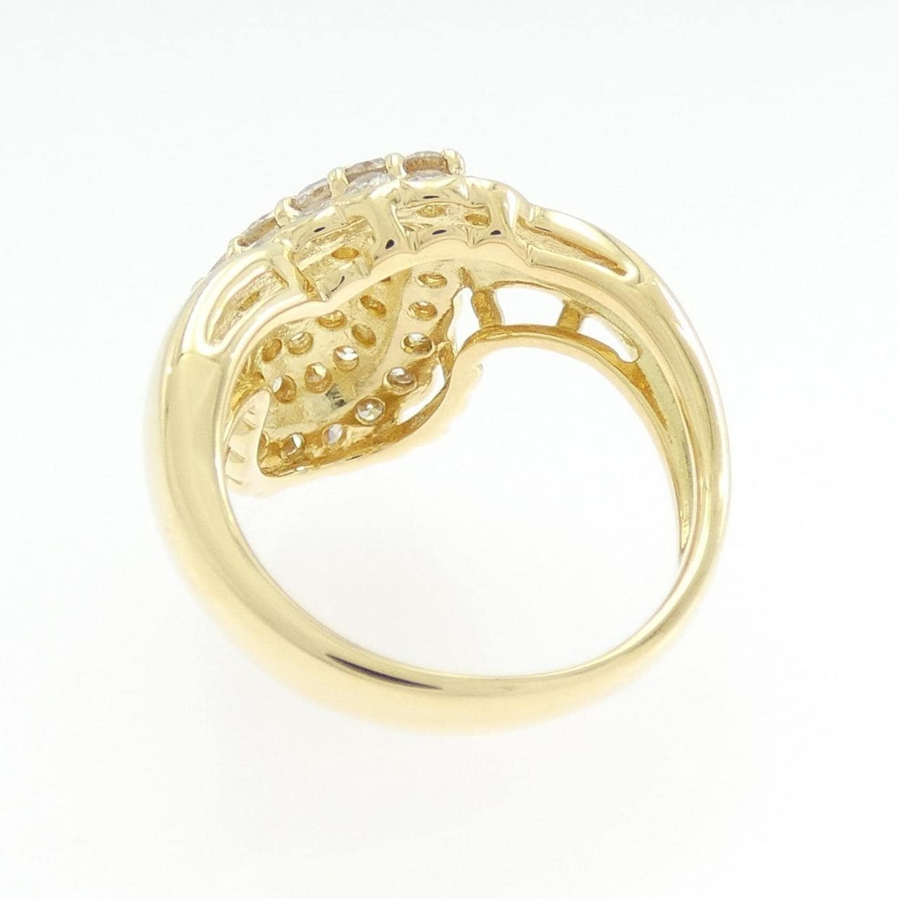 K18YG ダイヤモンド リング 1.50CT
