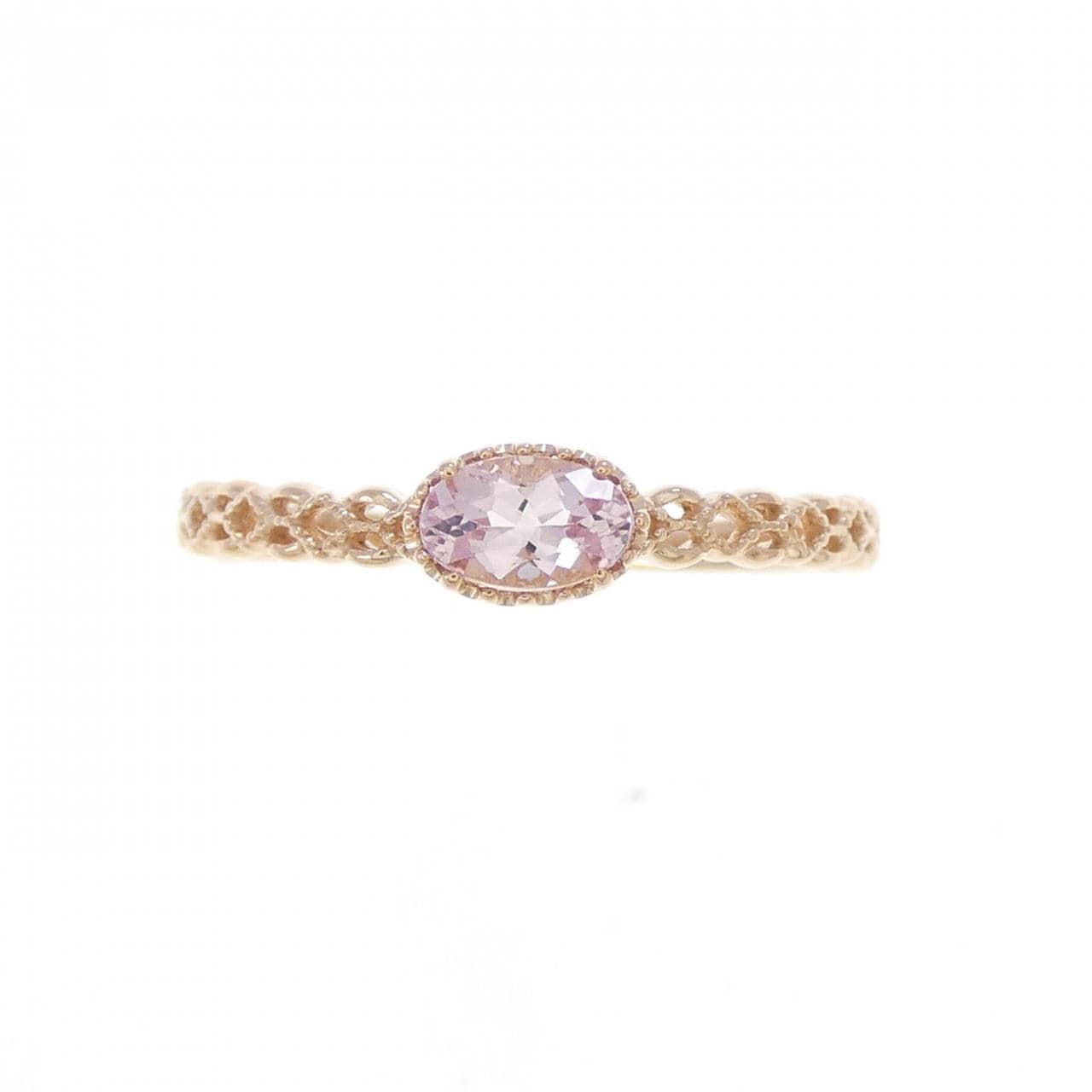 K10PG モルガナイト リング