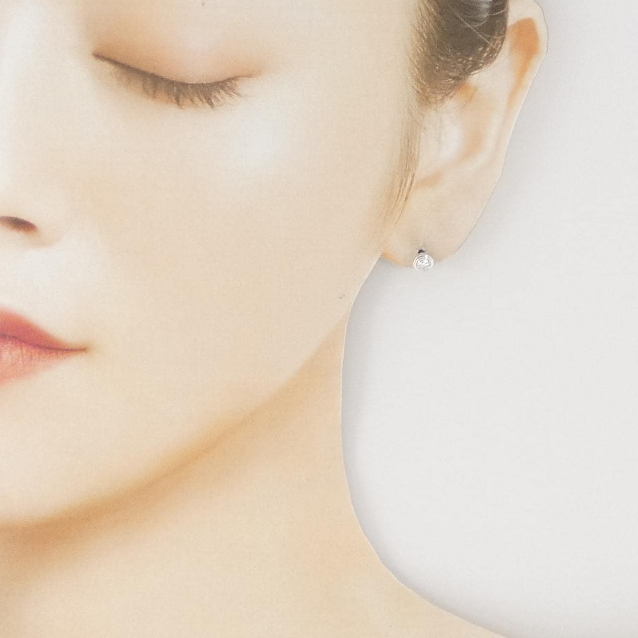 カルティエ ダムール ミディアム ピアス