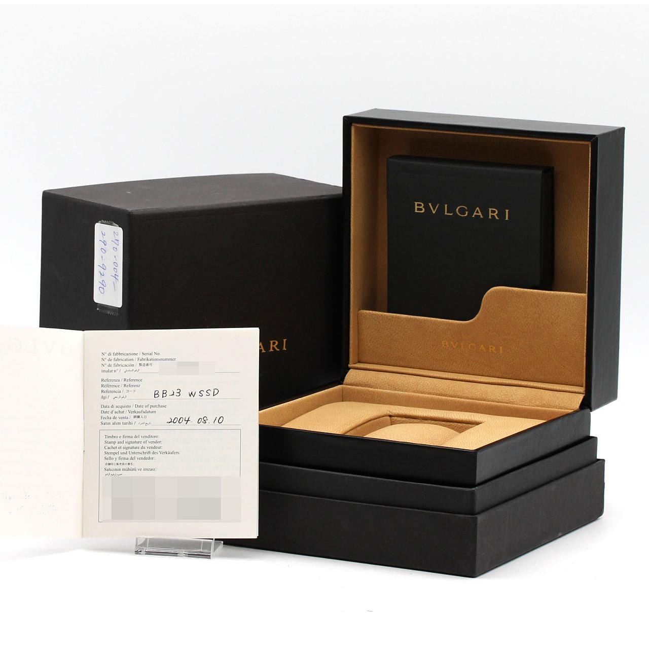 ブルガリ ブルガリブルガリ BB23SS/BB23WSSD SS クォーツ