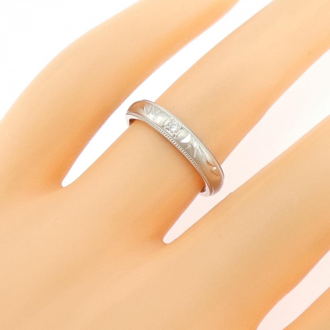 ミキモト ダイヤモンド リング 0.03CT