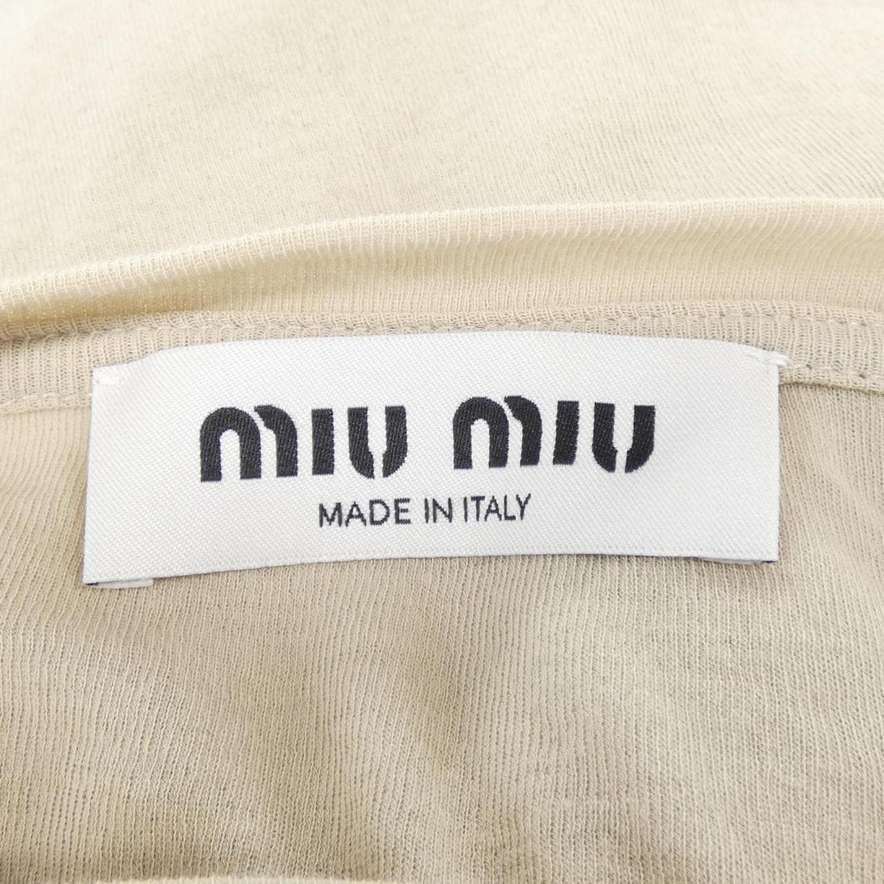 ミュウミュウ MIU MIU MJA844 S231 121U Tシャツ