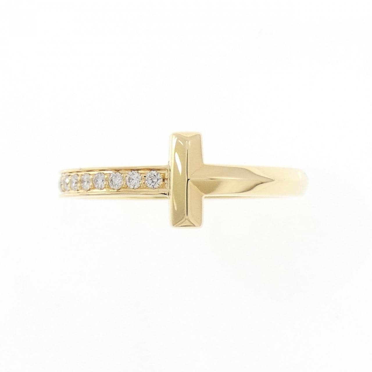 ティファニー Tワン リング 0.08CT
