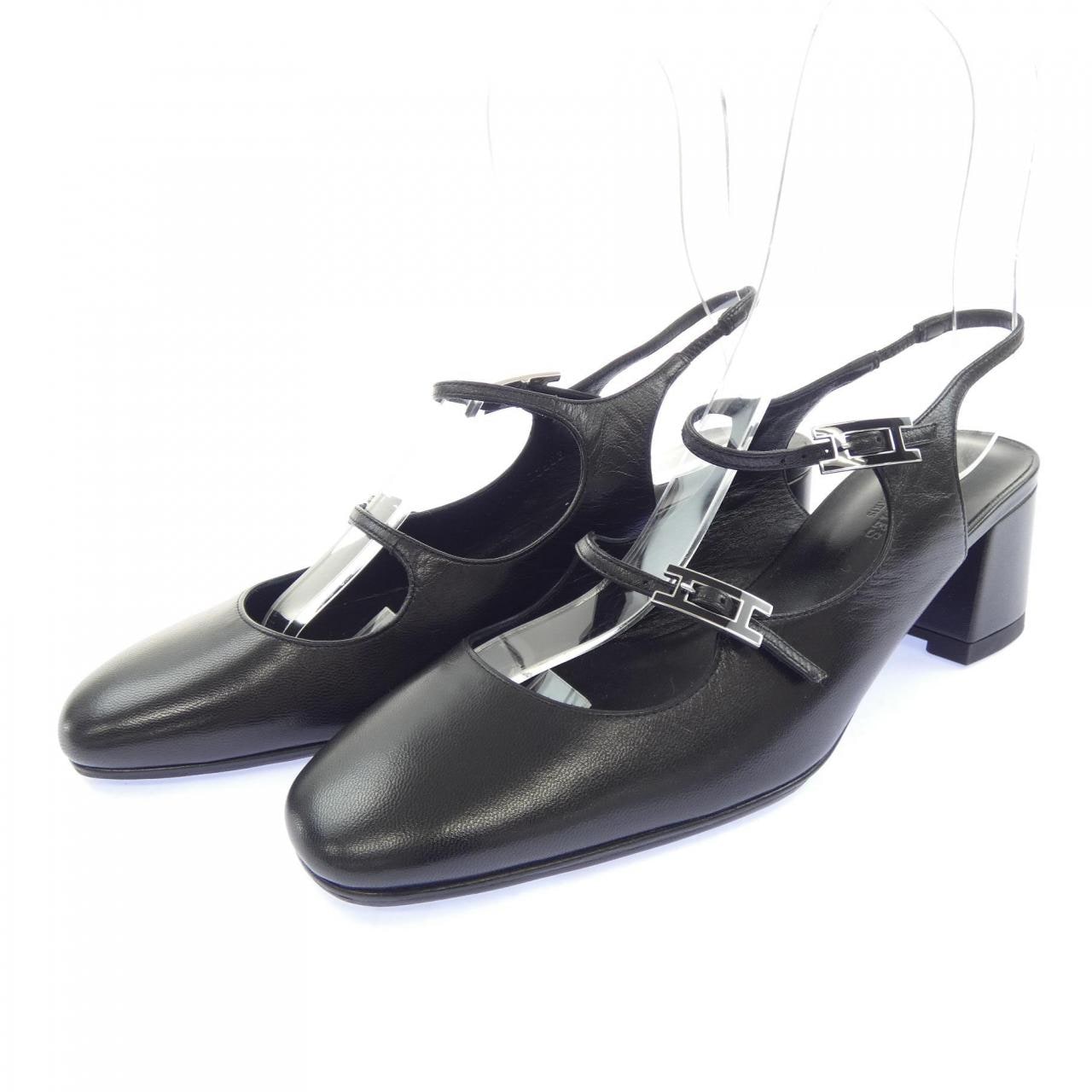 エルメス HERMES ジャッキー50 アピバックル 242041Z パンプス