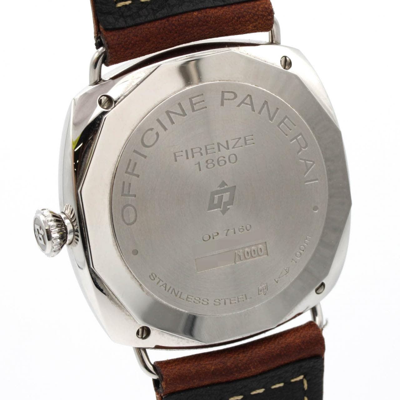 【ノーメンテナンス還元価格】パネライ ラジオミールベースロゴ PAM00753 SS 手巻