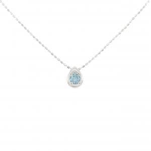 K18WG ダイヤモンド ネックレス 0.10CT