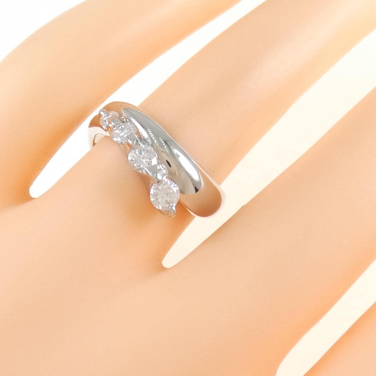 PT900 ダイヤモンド リング 0.50CT