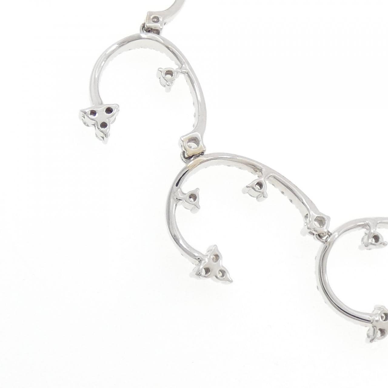 750WG ダイヤモンド ネックレス