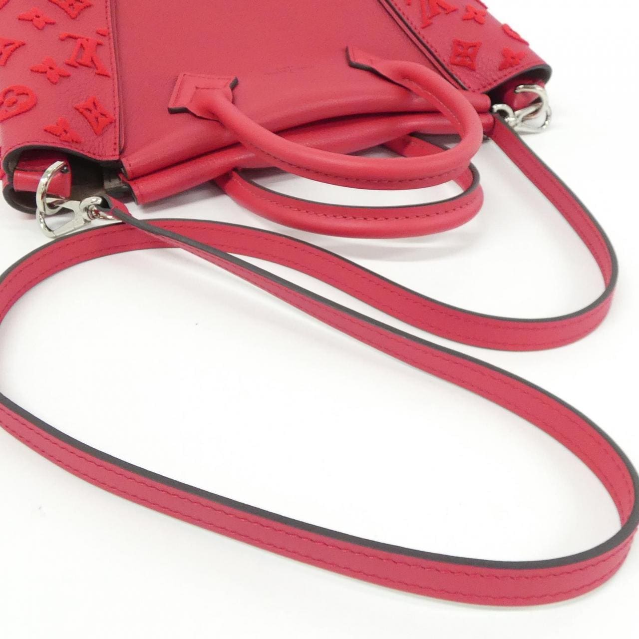 ルイヴィトン モノグラム ヴェルール トートW BB M94640 バッグ