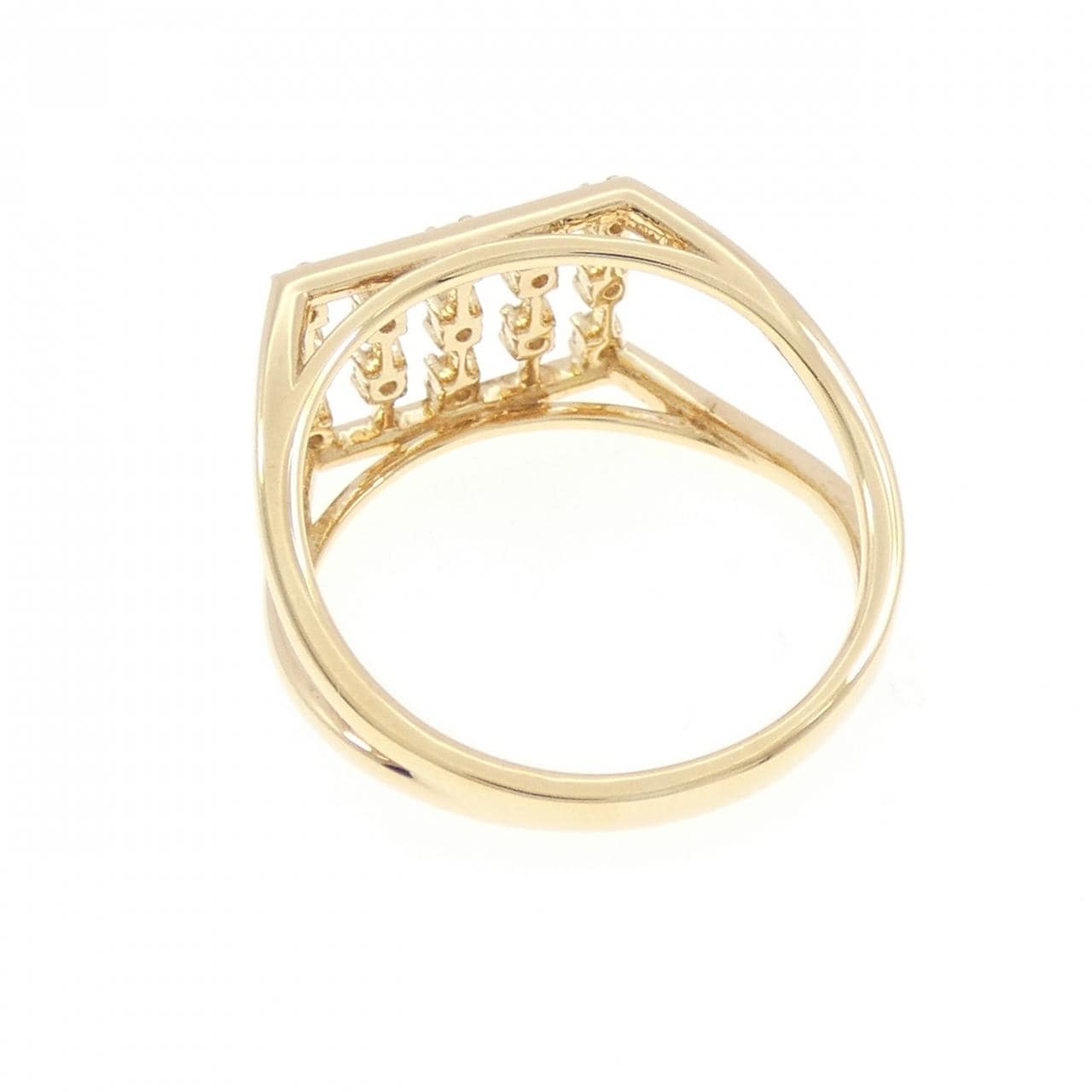 【新品】K18YG ダイヤモンド リング 0.23CT