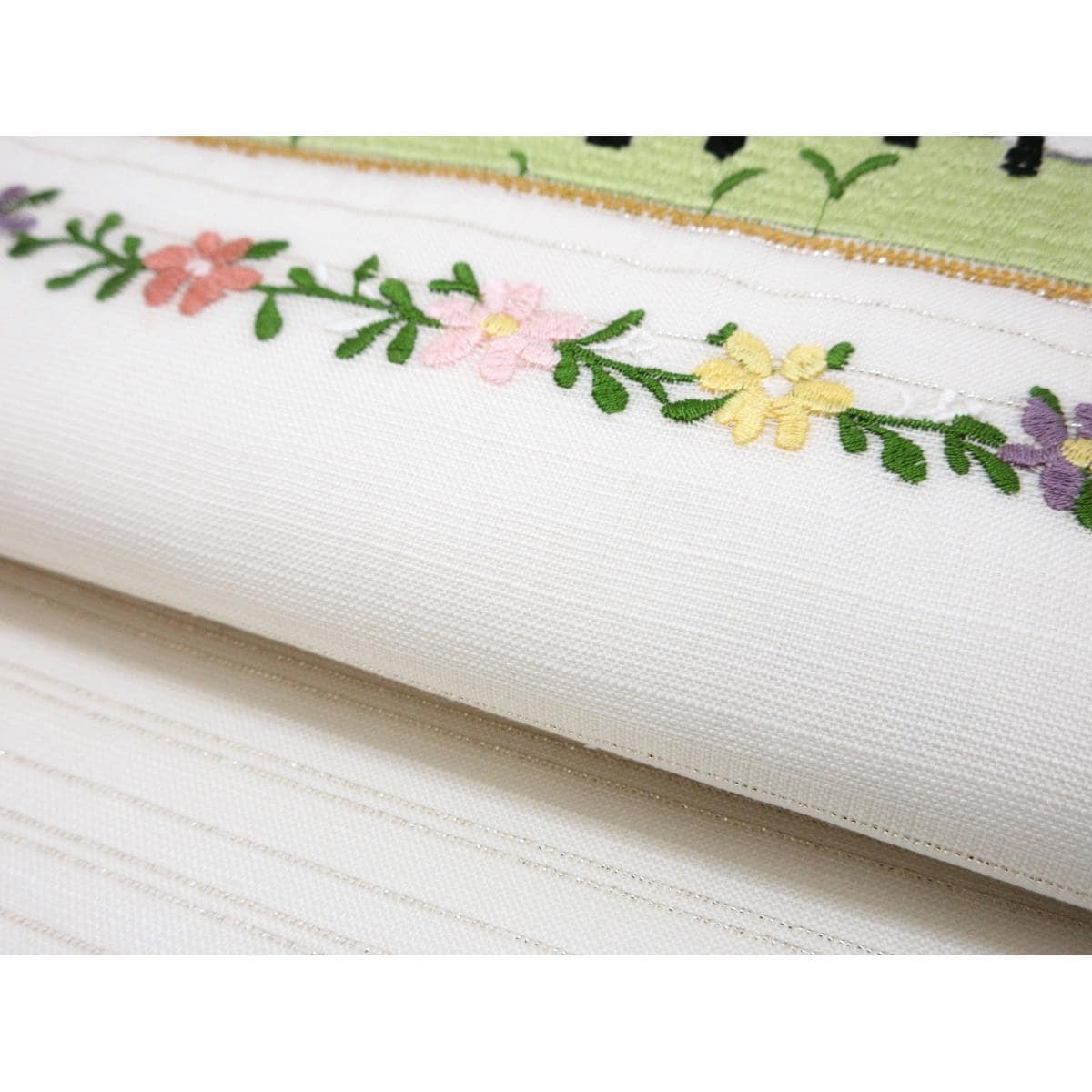 【新品】名古屋帯　刺繍加工