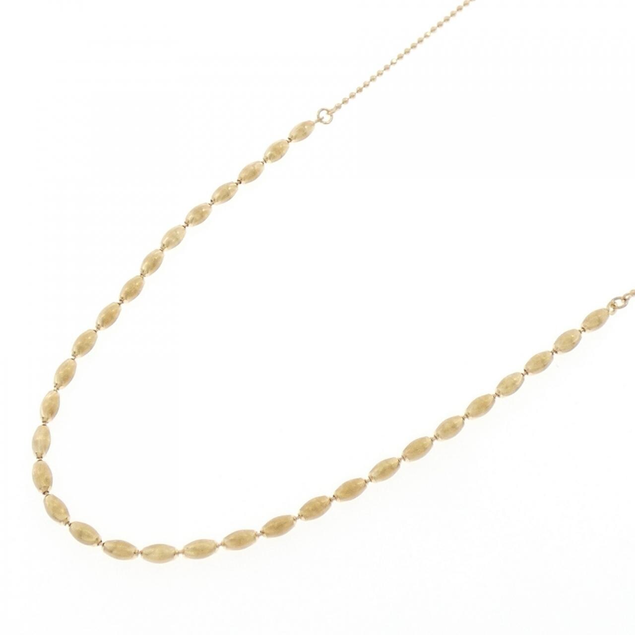 K18YG necklace