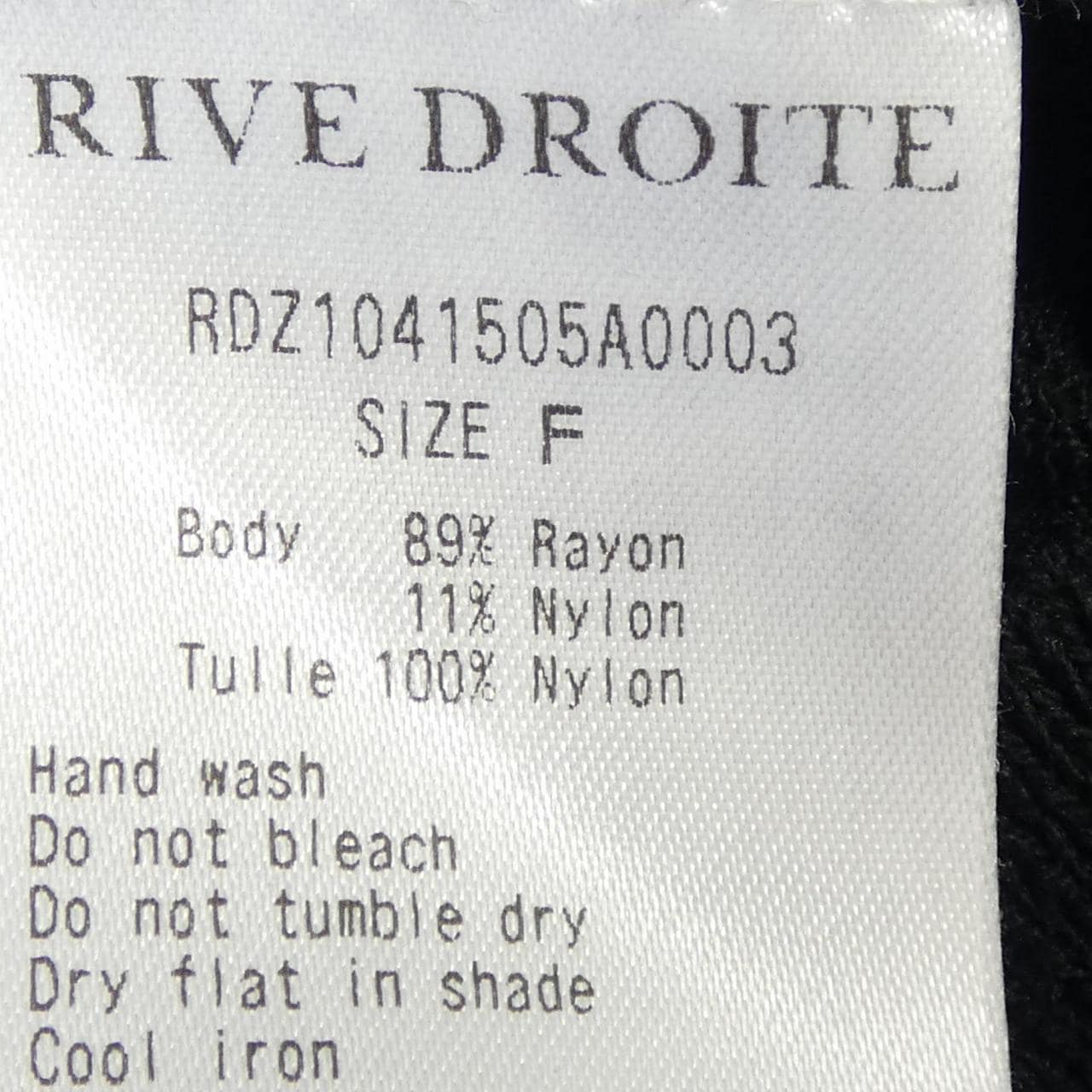 リブドロワ RIVE DROITE トップス