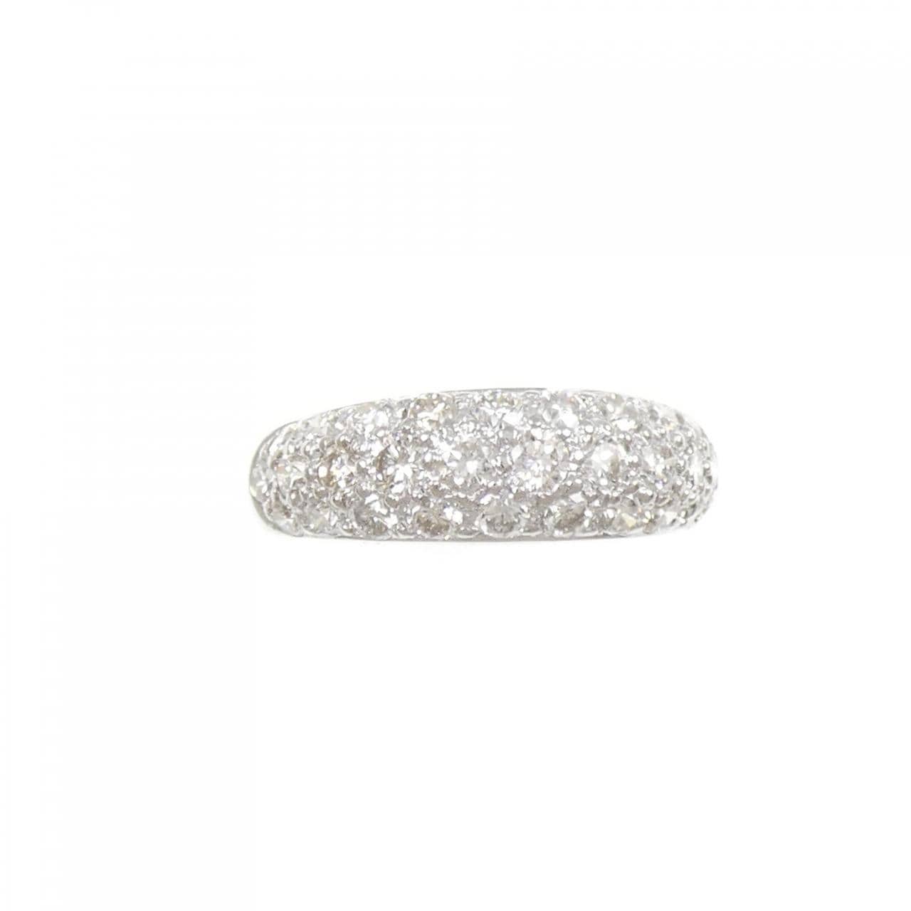 PT900 パヴェ ダイヤモンド リング 1.60CT