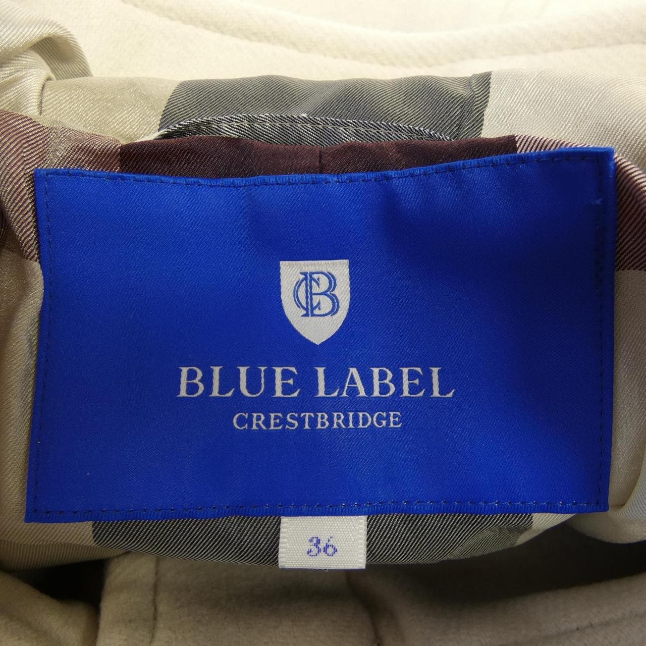ブルーレーベルクレストブリッジ BLUE LABEL CRESTBRIDGE 55B01-837-03 ダッフルコート