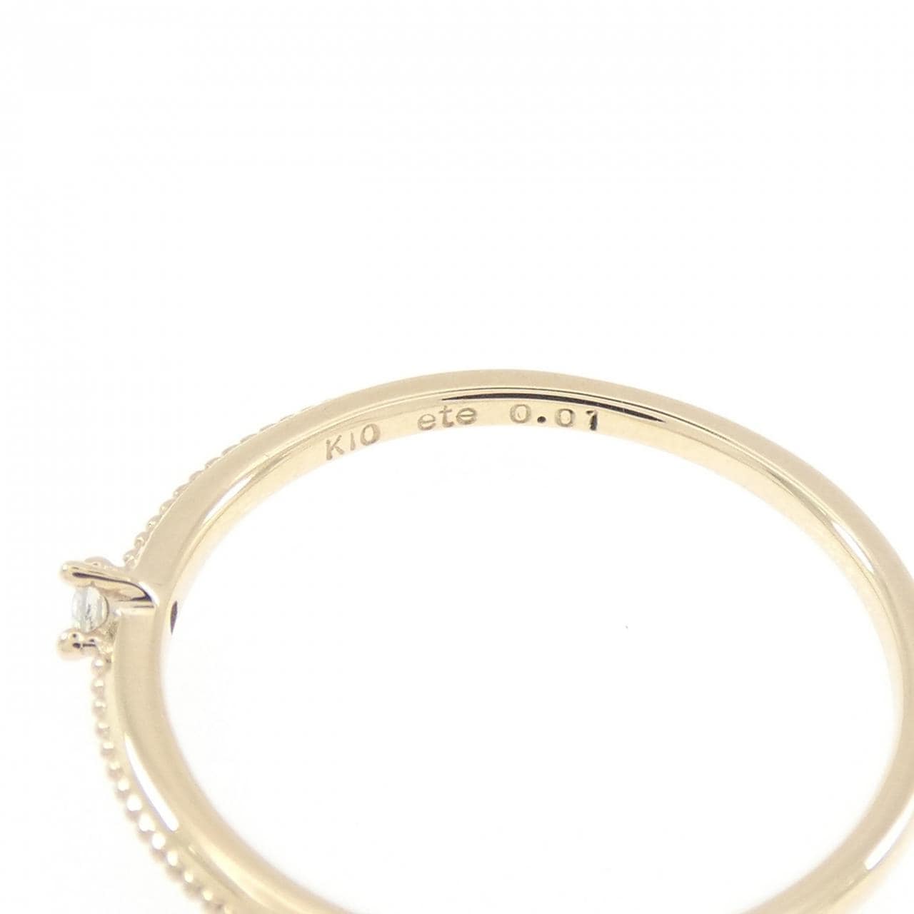エテ ダイヤモンド リング 0.01CT