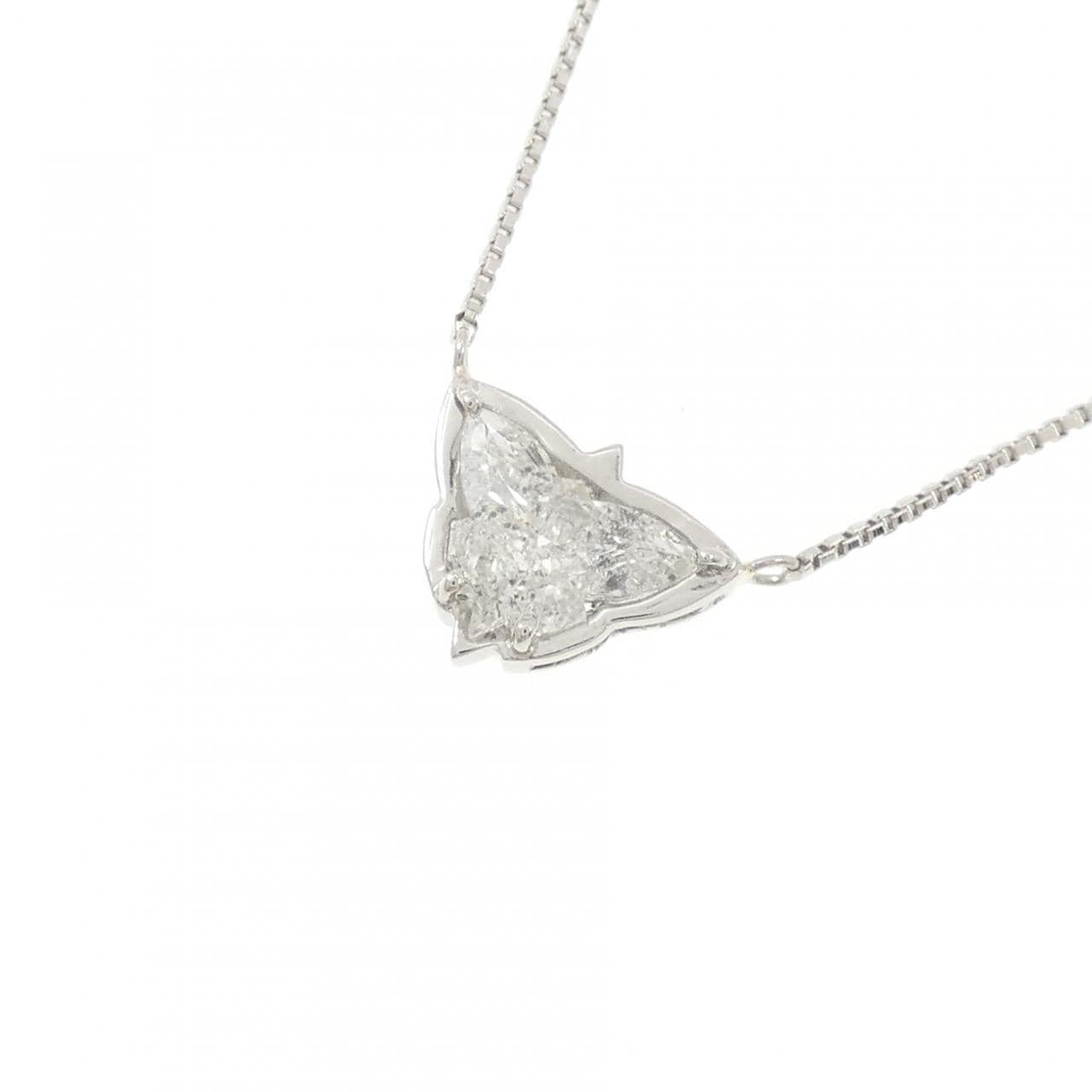 PT900/PT850 ダイヤモンド ネックレス 0.72CT