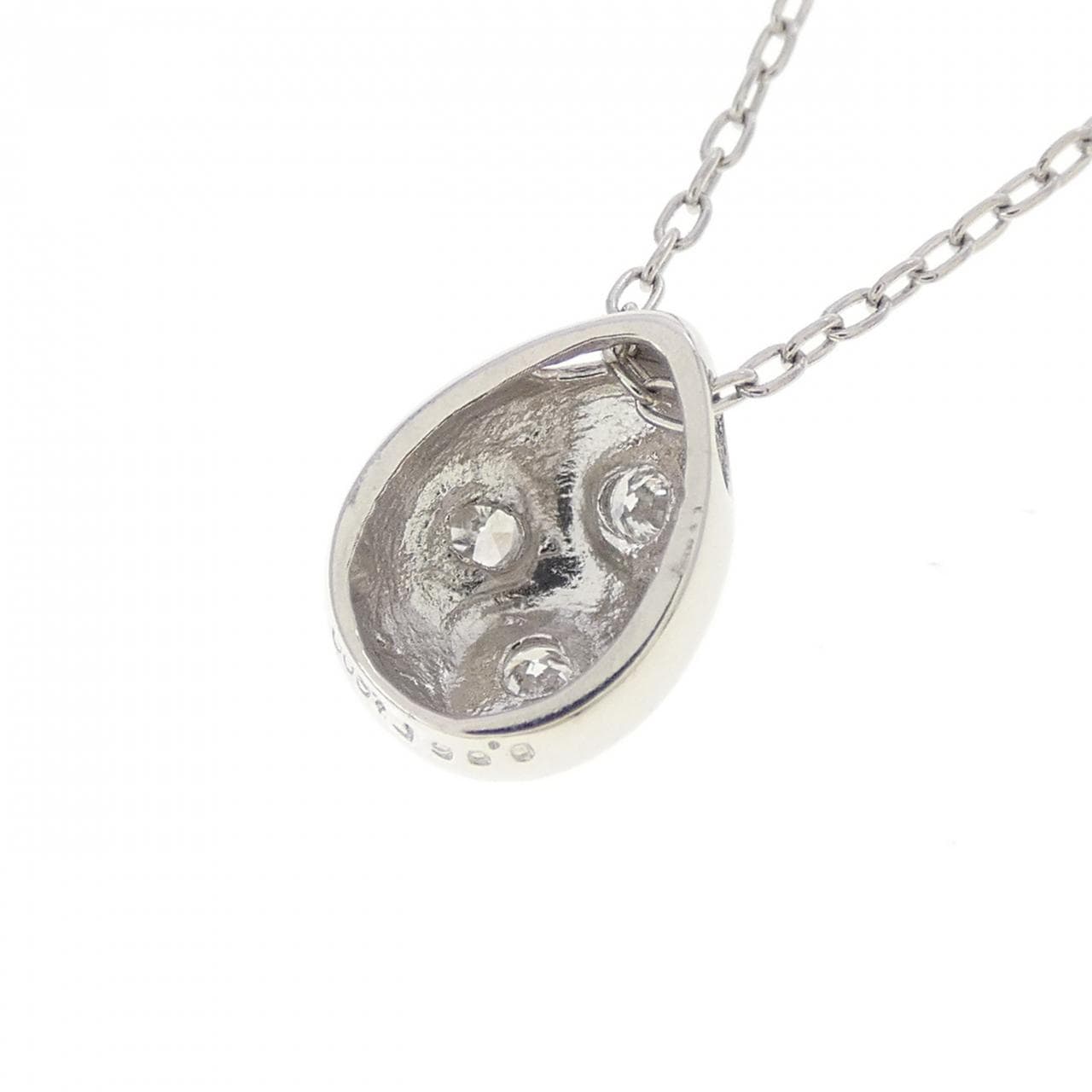 PT900/PT850 ダイヤモンド ネックレス 0.06CT