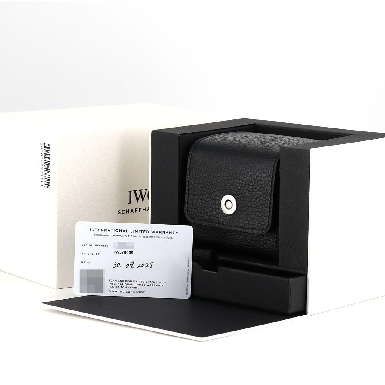 IWC パイロットウォッチクロノグラフAPXGP IW378009 SS 自動巻