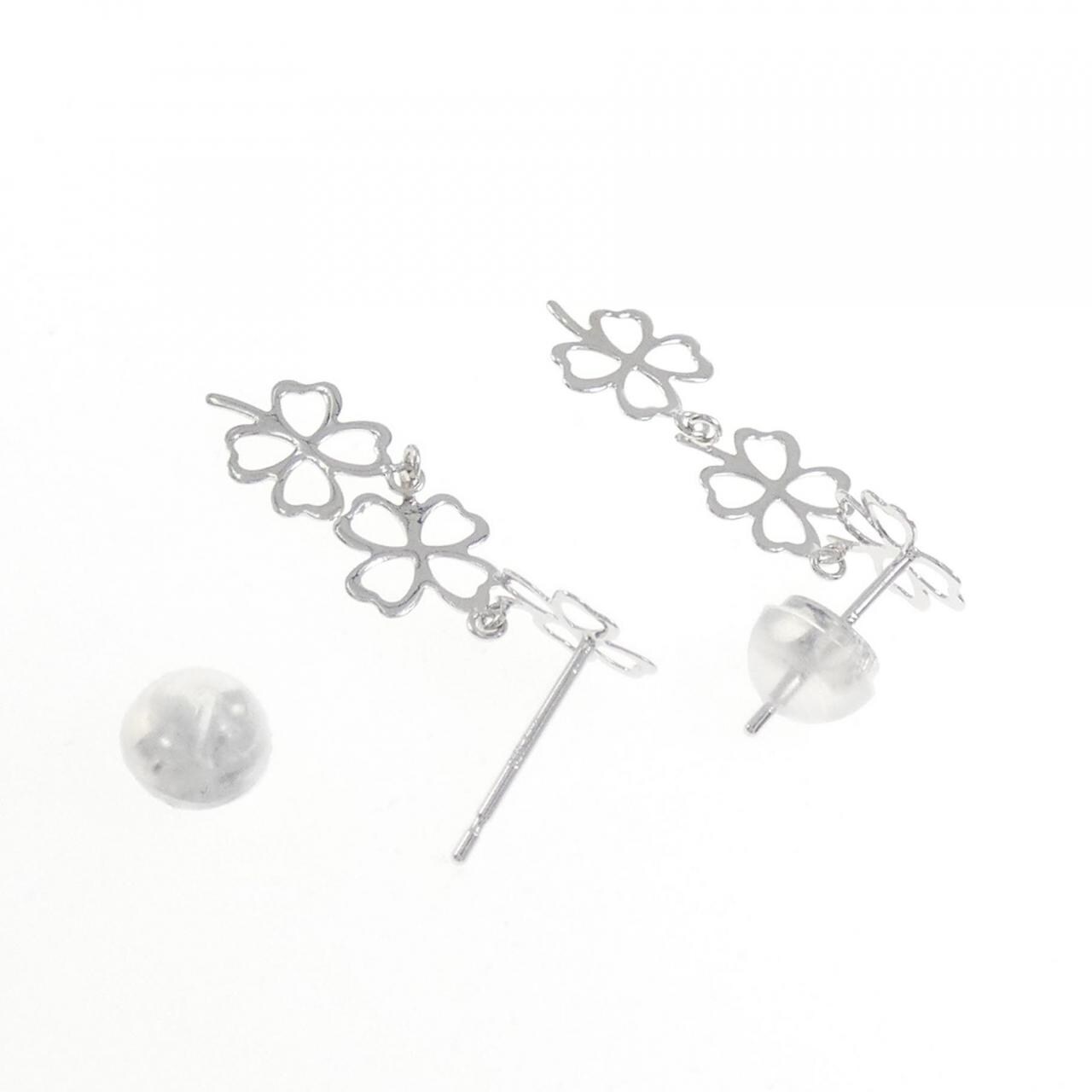 K14WG Clover Earrings